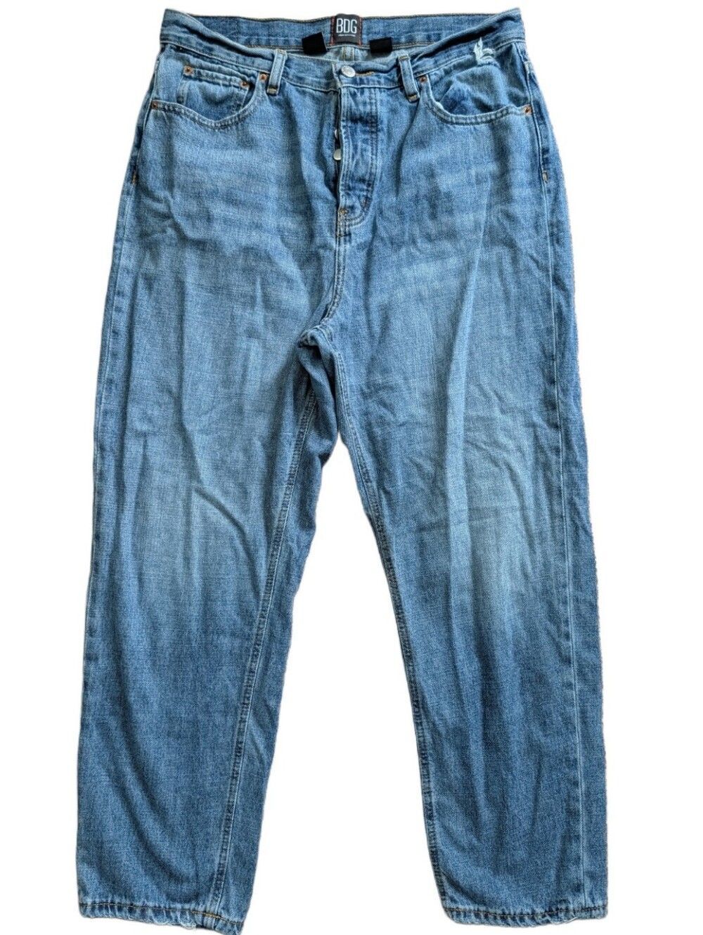 BDG Urban Outfitters Womens Light Blue Slim Straight High Rise Jeans Size 31